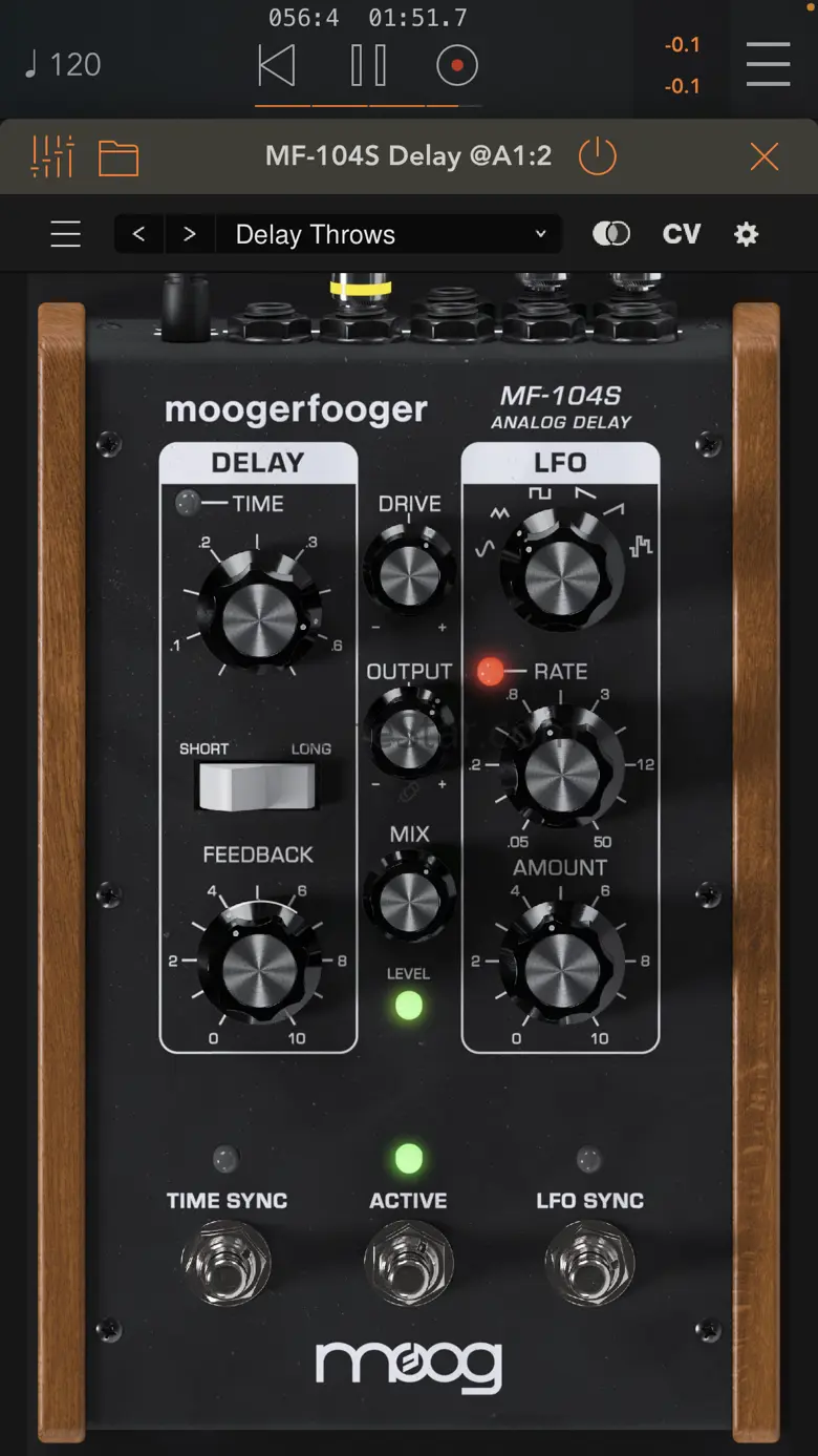 MF-104S Analog Delay 1.3.0