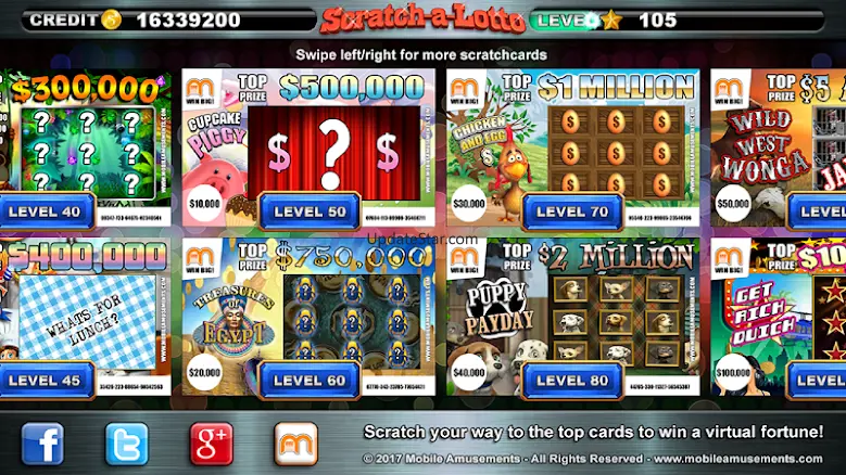 Scratch-a-Lotto Scratch Cards 20.0