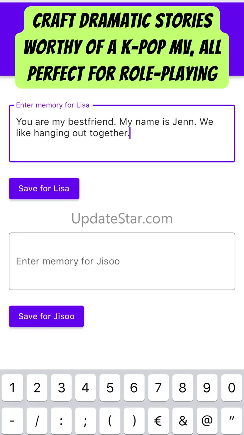Chat with AI Kpop Idols 1.1