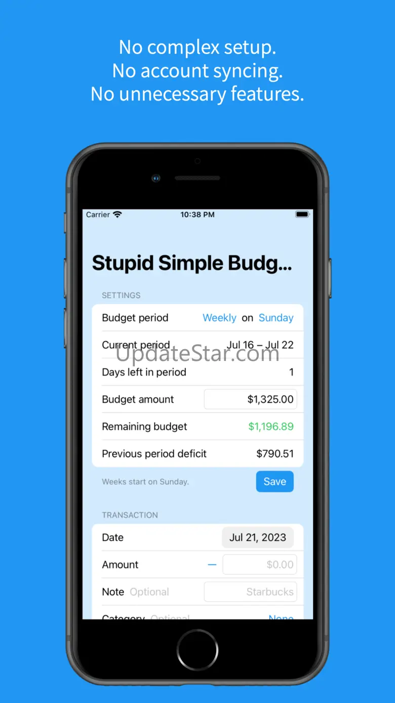Stupid Simple Budgeting 1.0.2