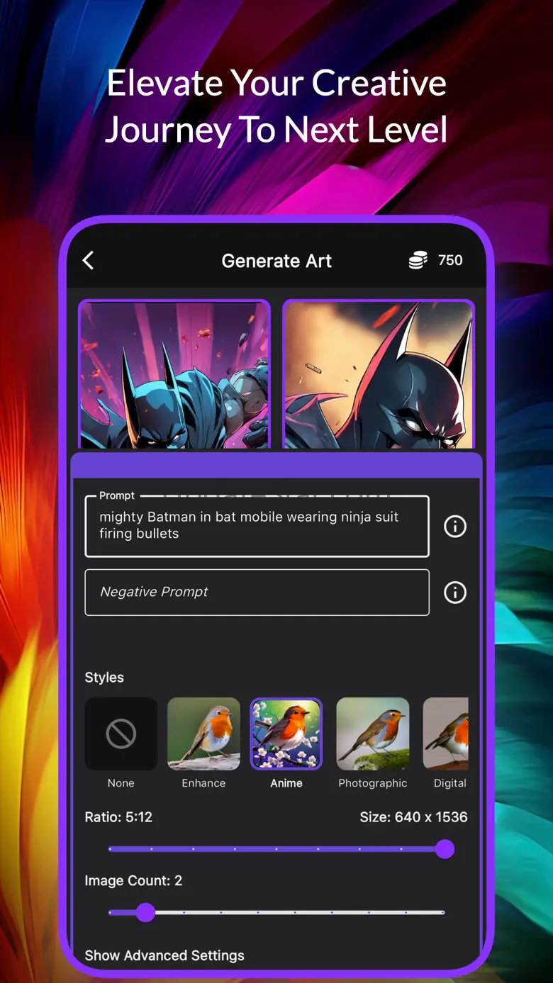 Journey: AI Art Generator 2.1.2