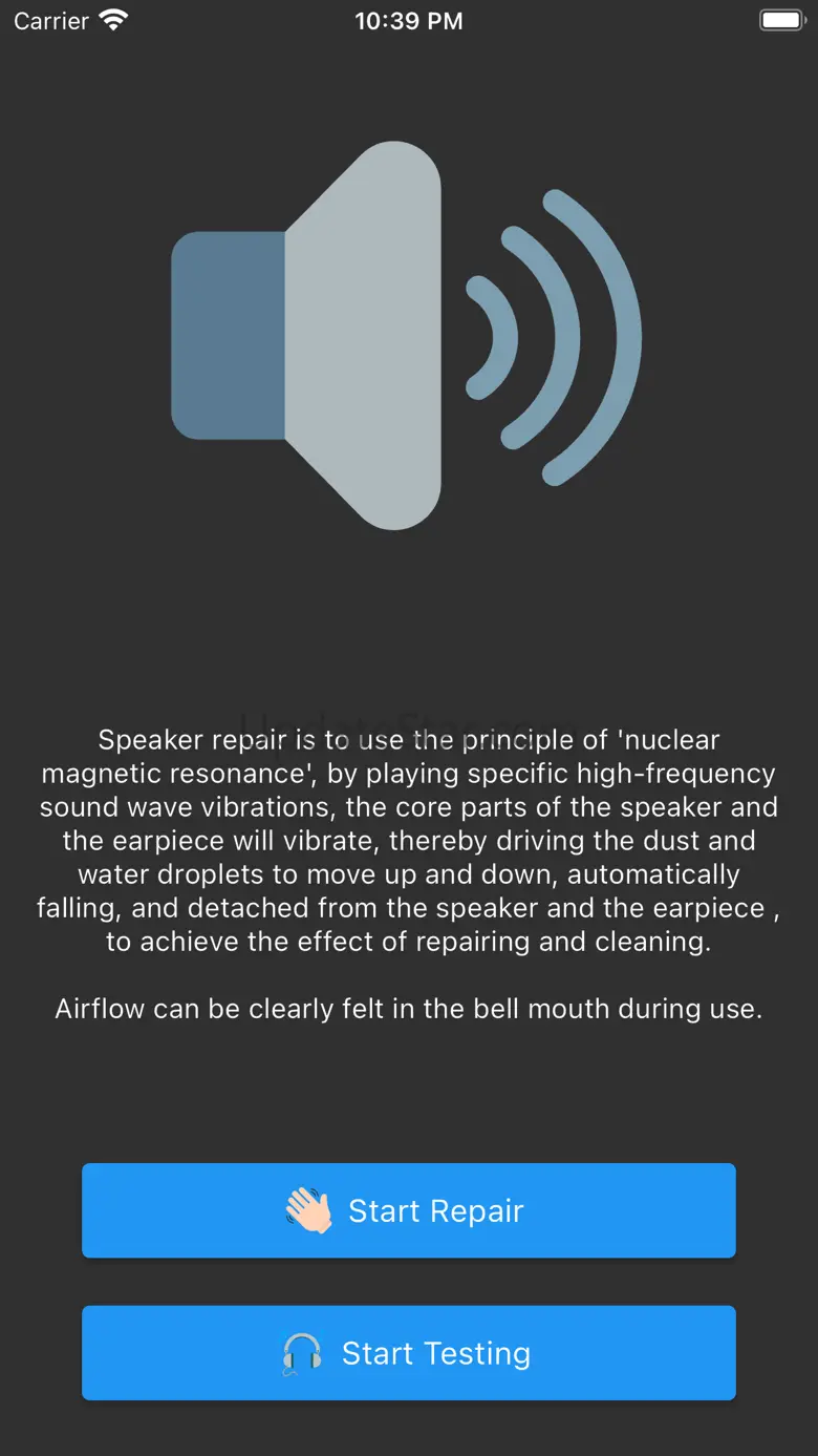 Speaker Repair - Water&Dust 1.0