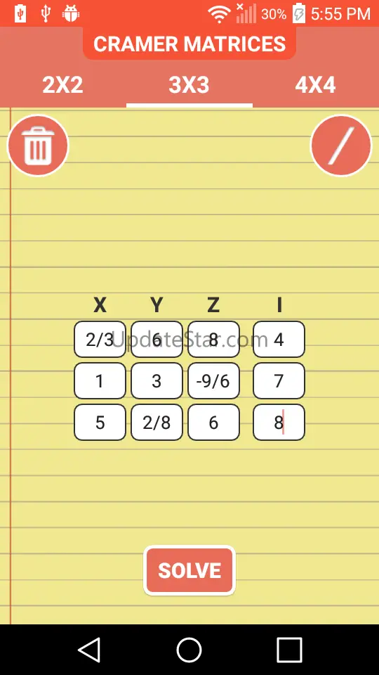 Cramer Matrices 1.5.1