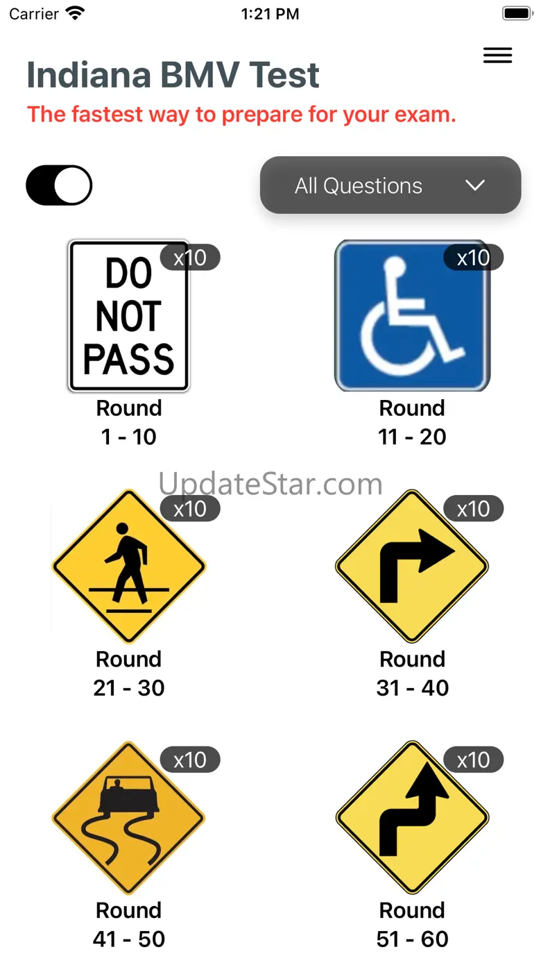 Indiana BMV Test 2024 3.2