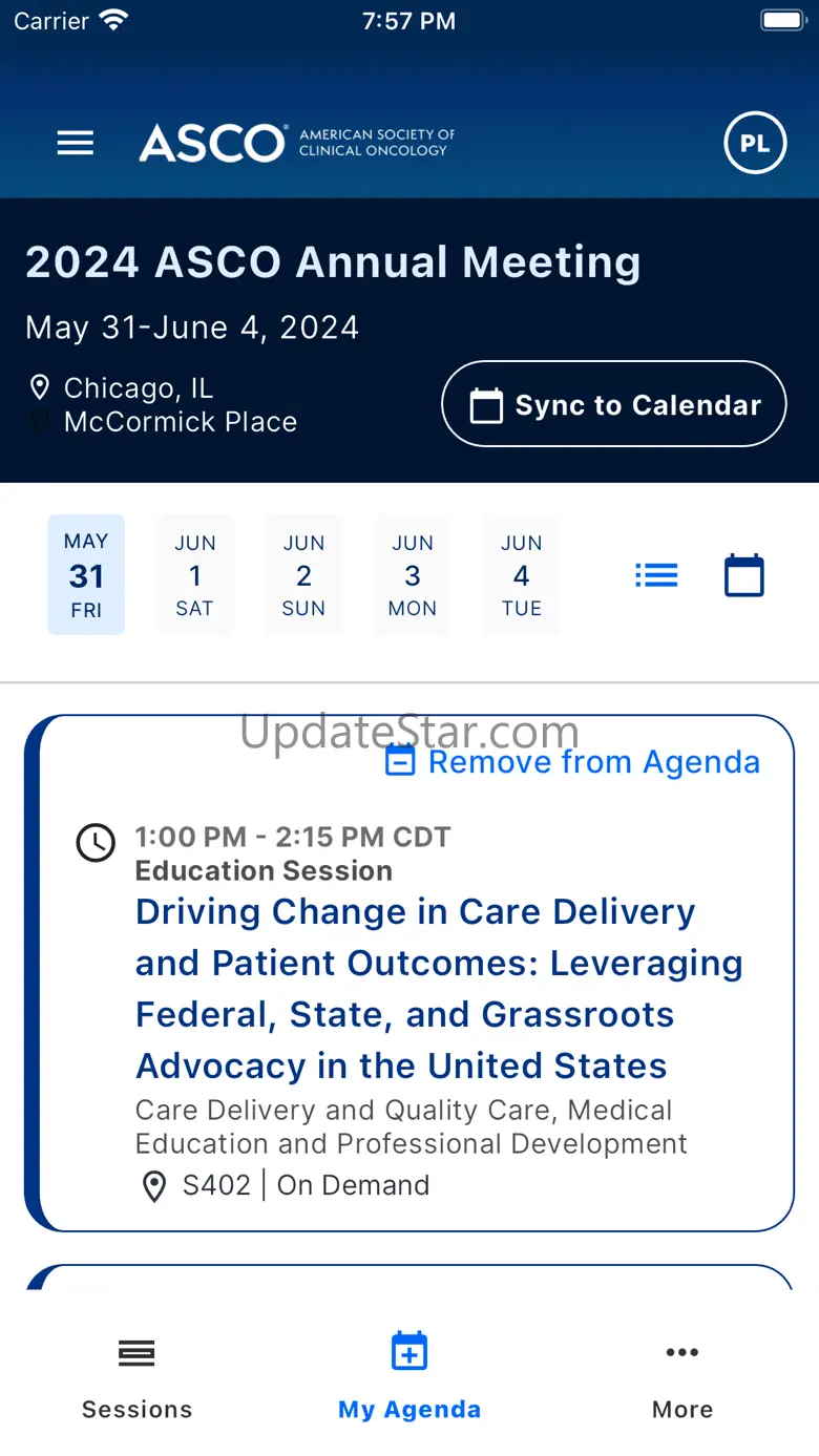 ASCO Meetings 1.0.3