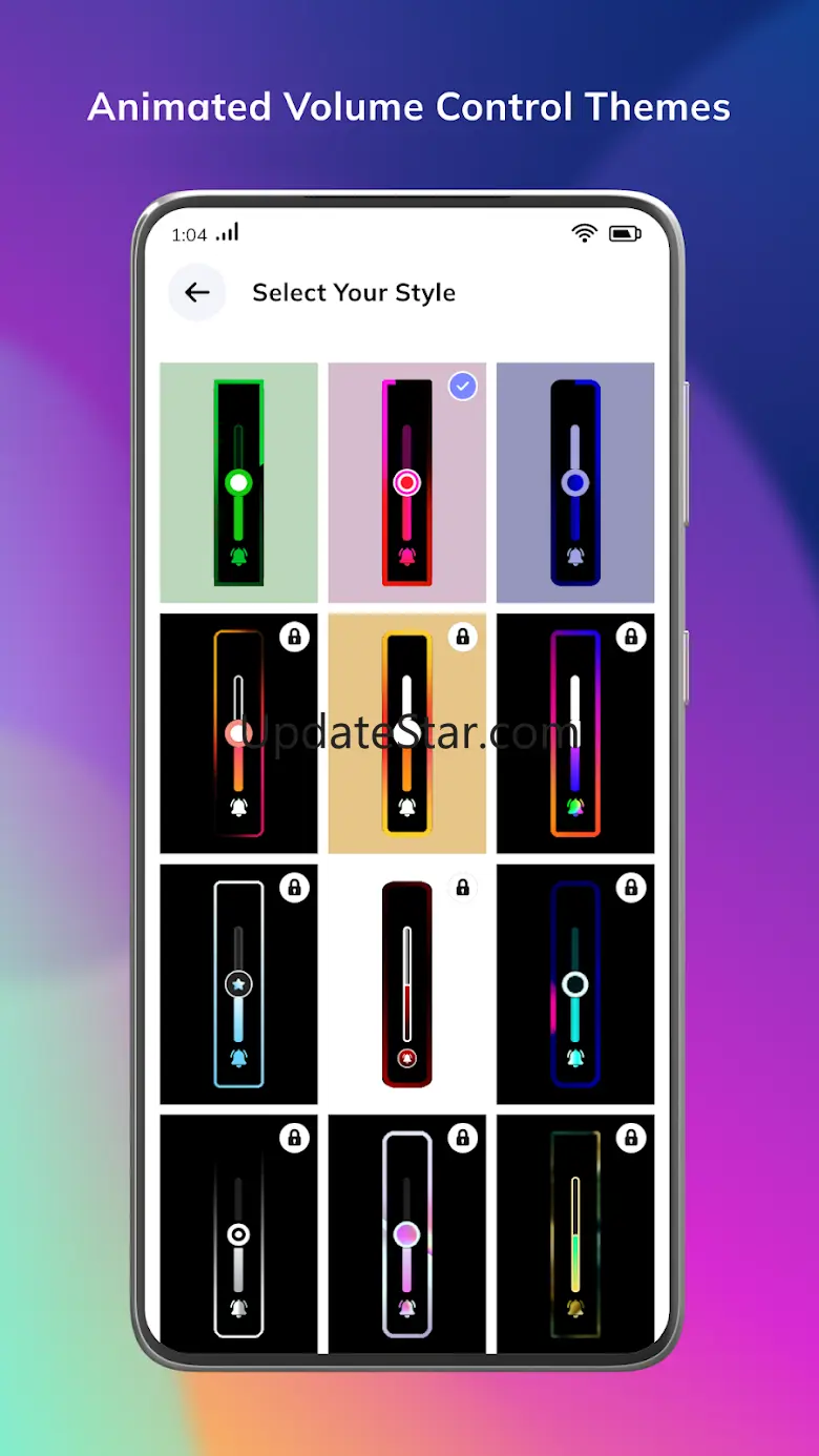 Volume Stylish Panel: Custom 1.12