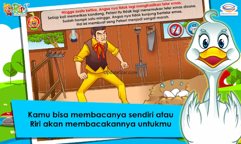 Cerita Anak Angsa & Telur Emas 1.3.1