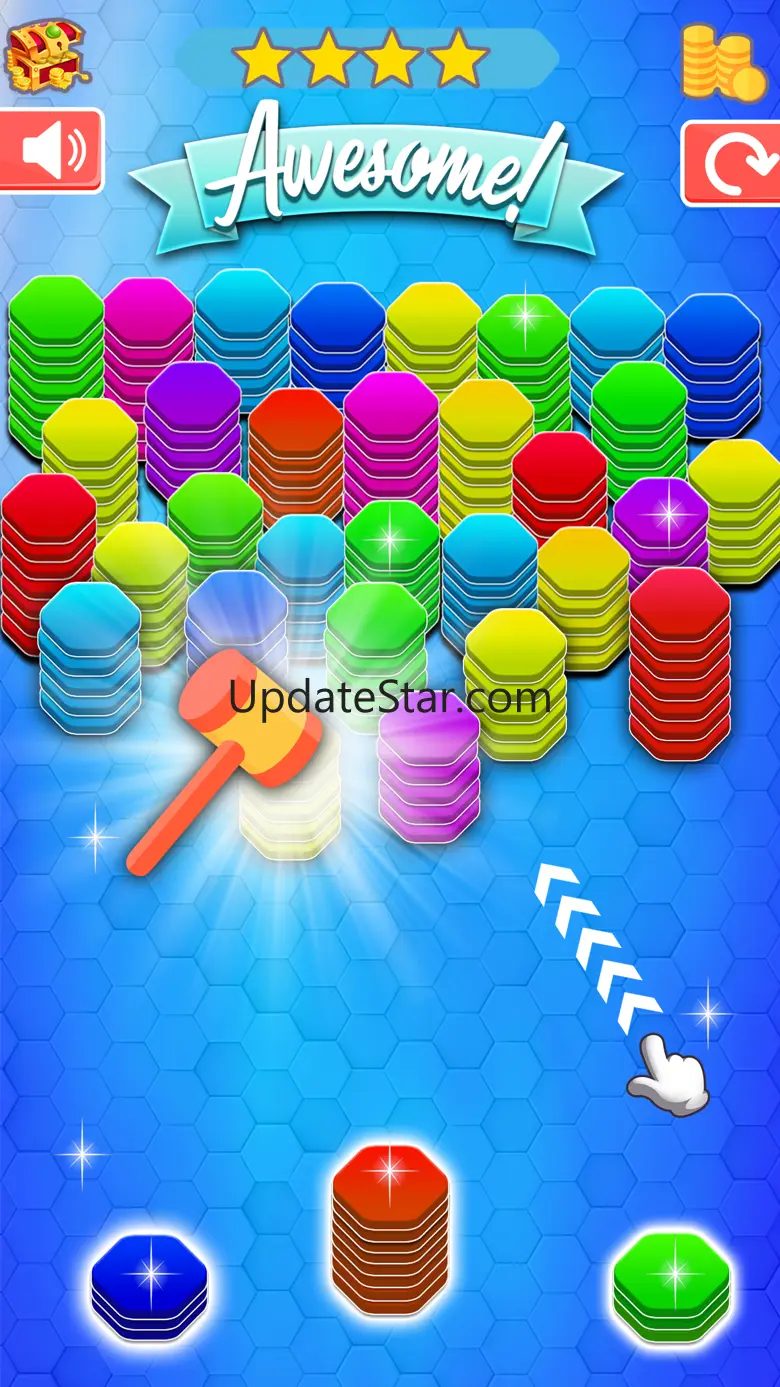 Hexa Sort Merge Puzzle Game 3D 1.0.5