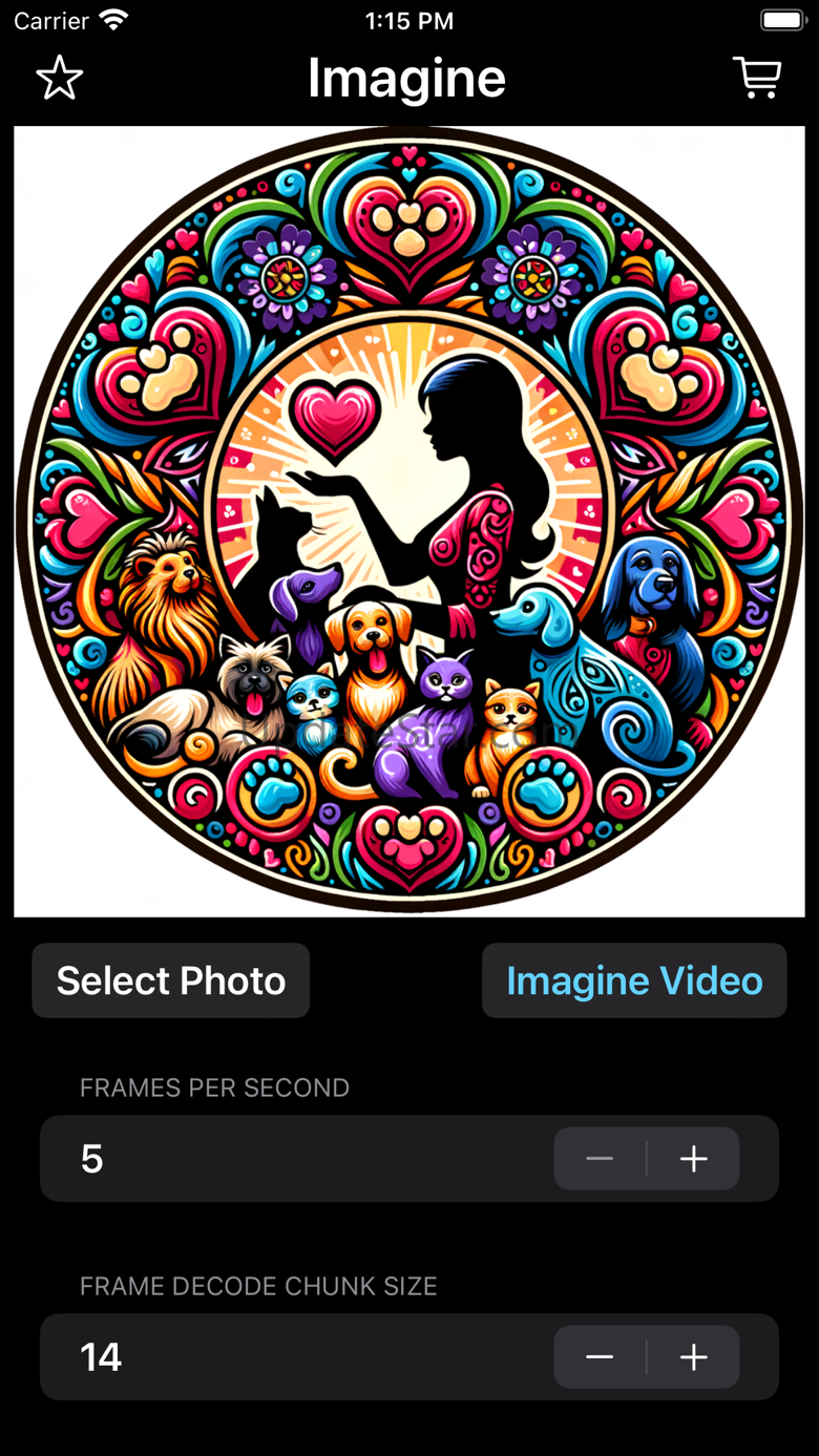 Imagine AI Video Generator Art 1.8