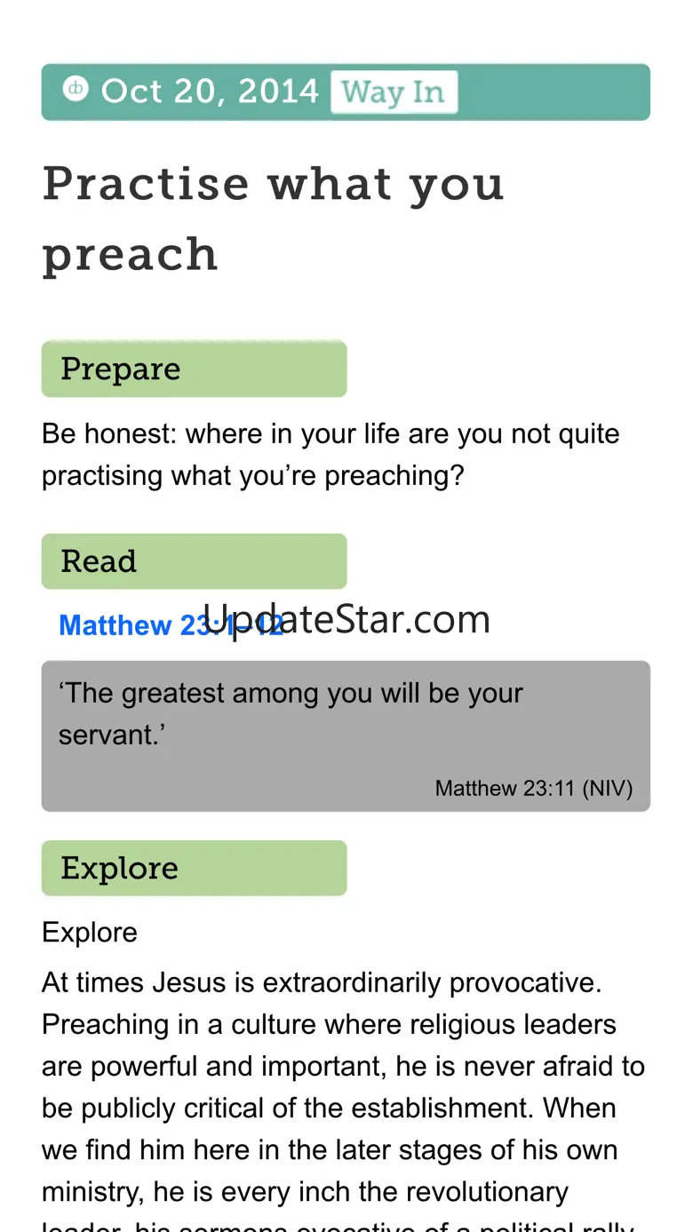 Daily Bread – Bible readings 1.3.11