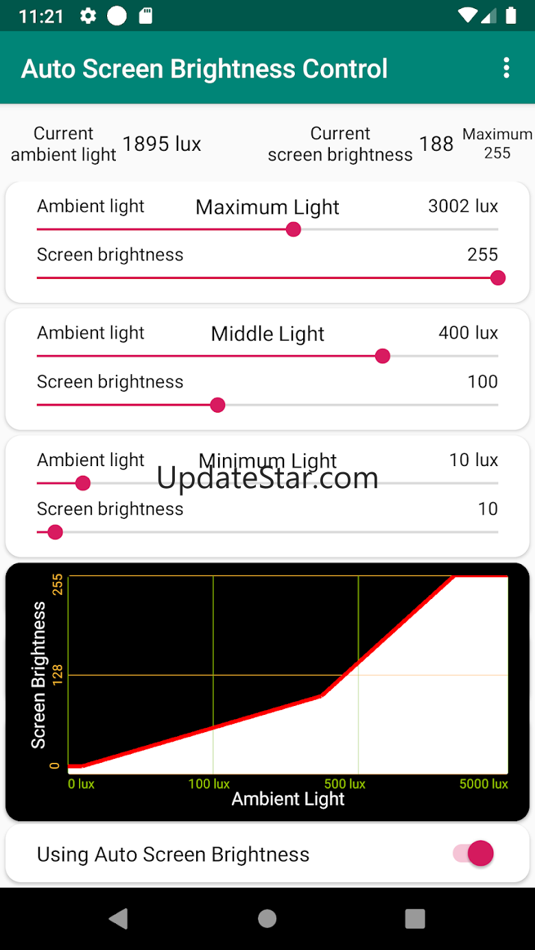 Auto Screen Brightness 2.1.6