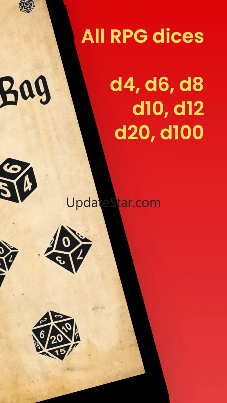 RPG Dice Bag: a simple roller 3.4
