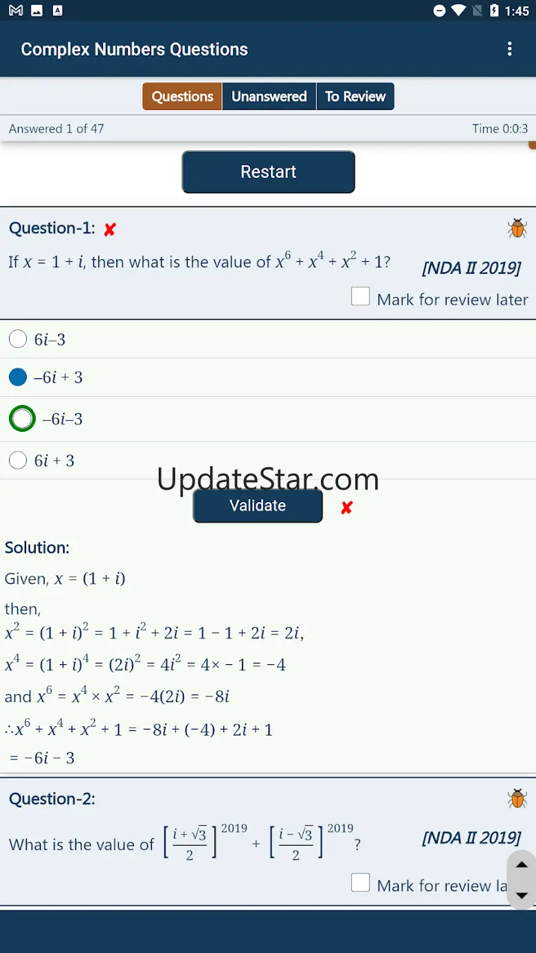 NDA Exam Practice Papers 1.8