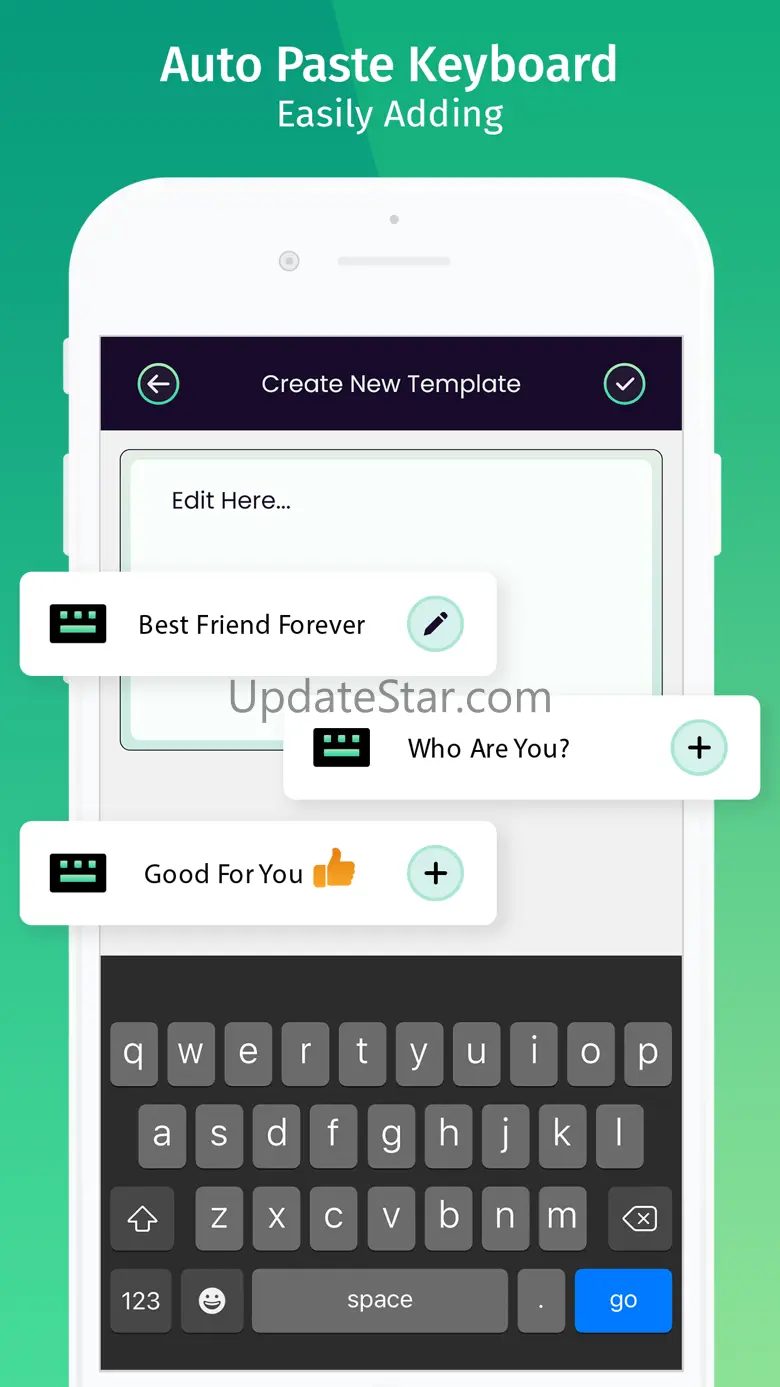 AutoSend : Auto Paste Keyboard 1.3