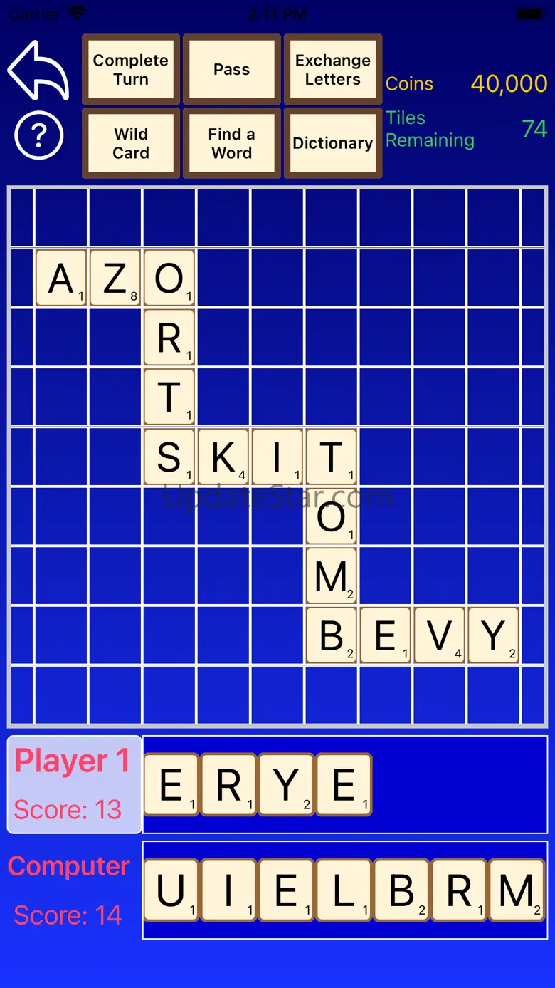 Tile Slinger Word Tile Game 1.8