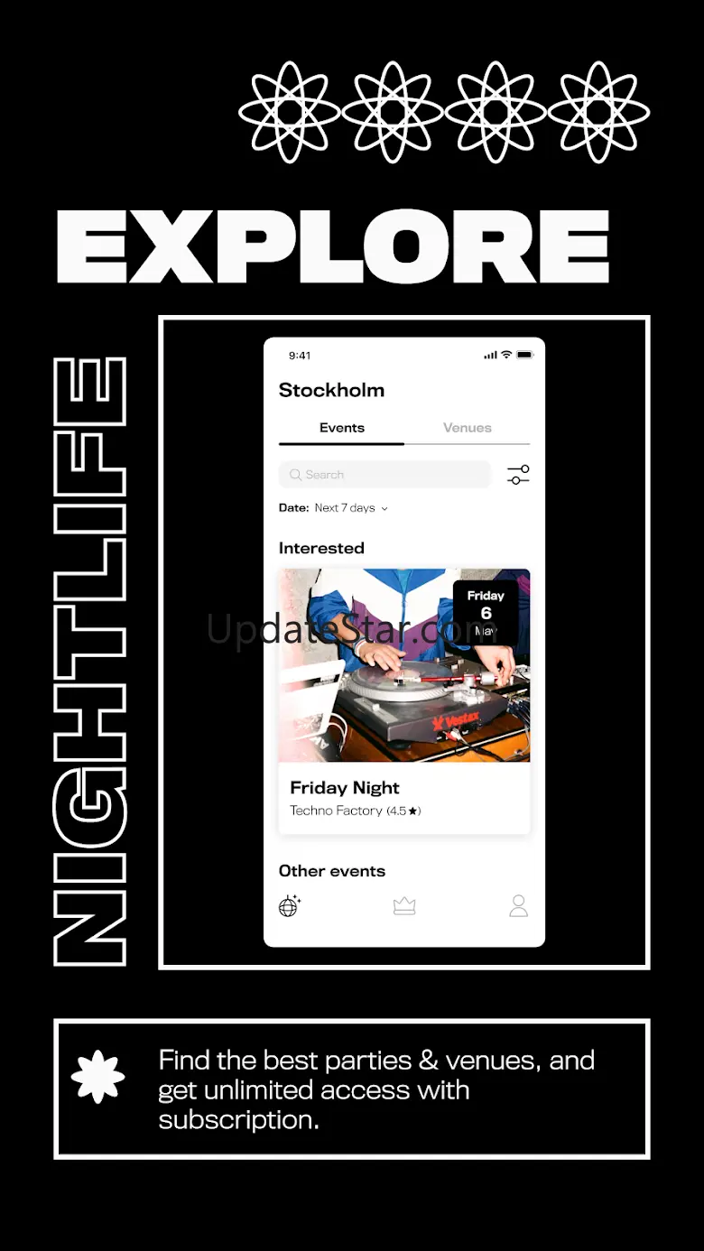 Keyflow: Your key to nightlife 3.1.0
