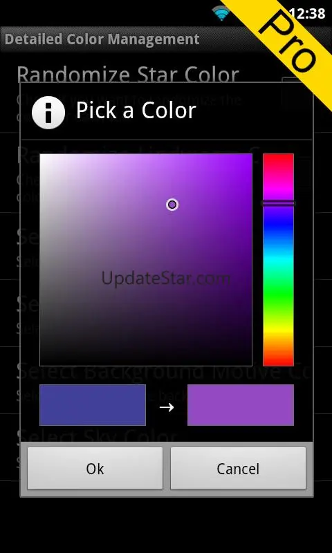 Night Sky Bot Live Wallpaper 2.0