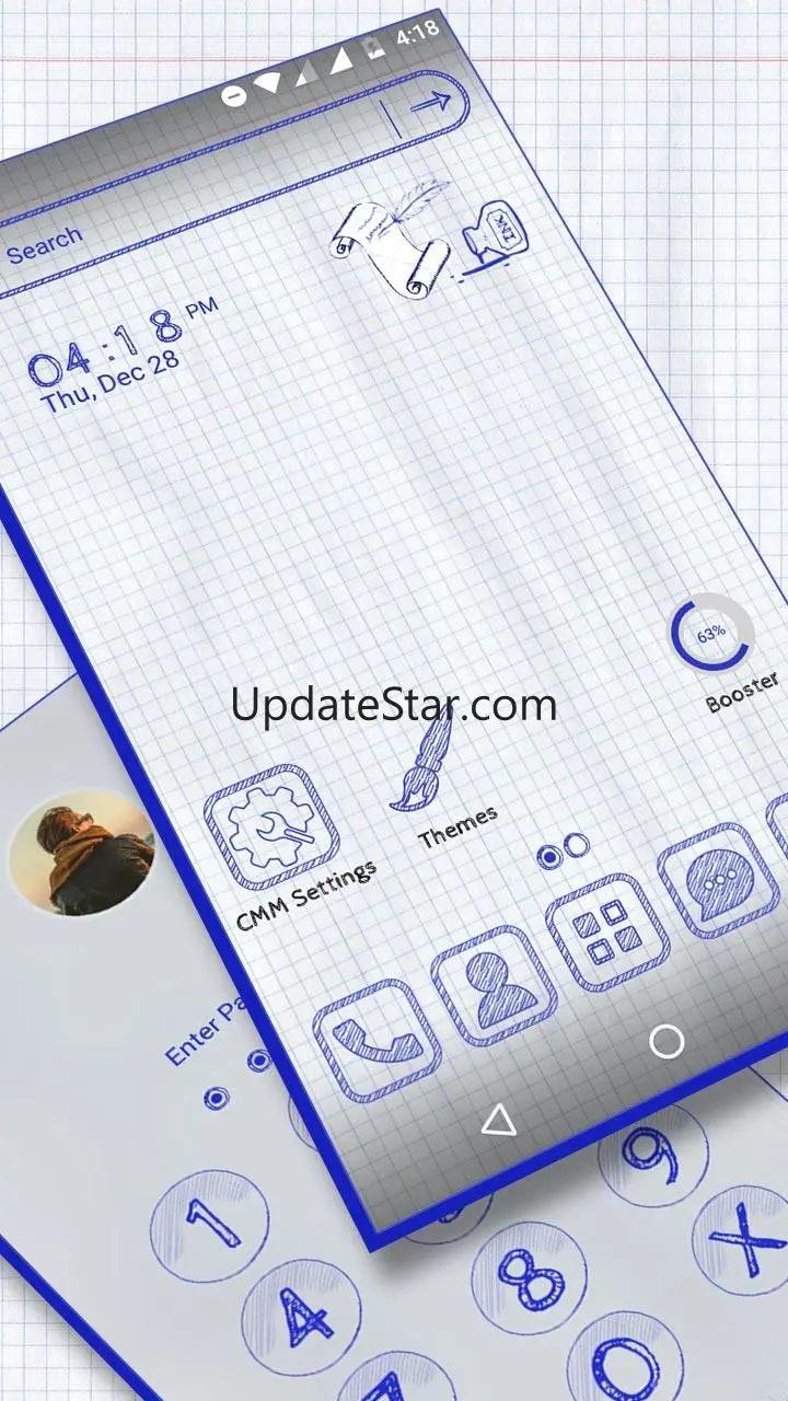 Sketch Launcher Theme 5.1