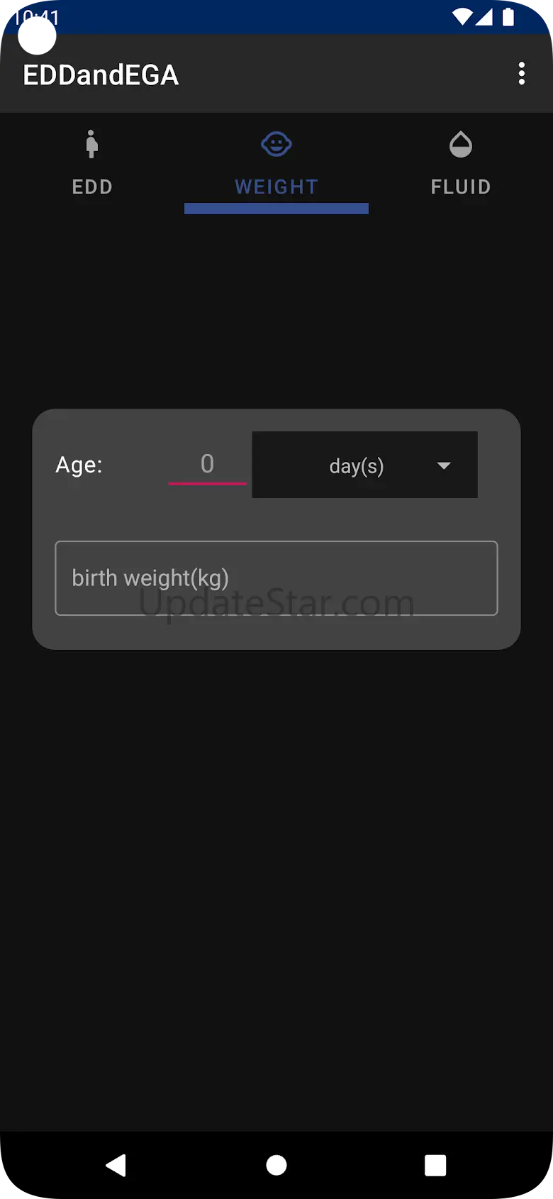 EDD - EGA calculator 5.0