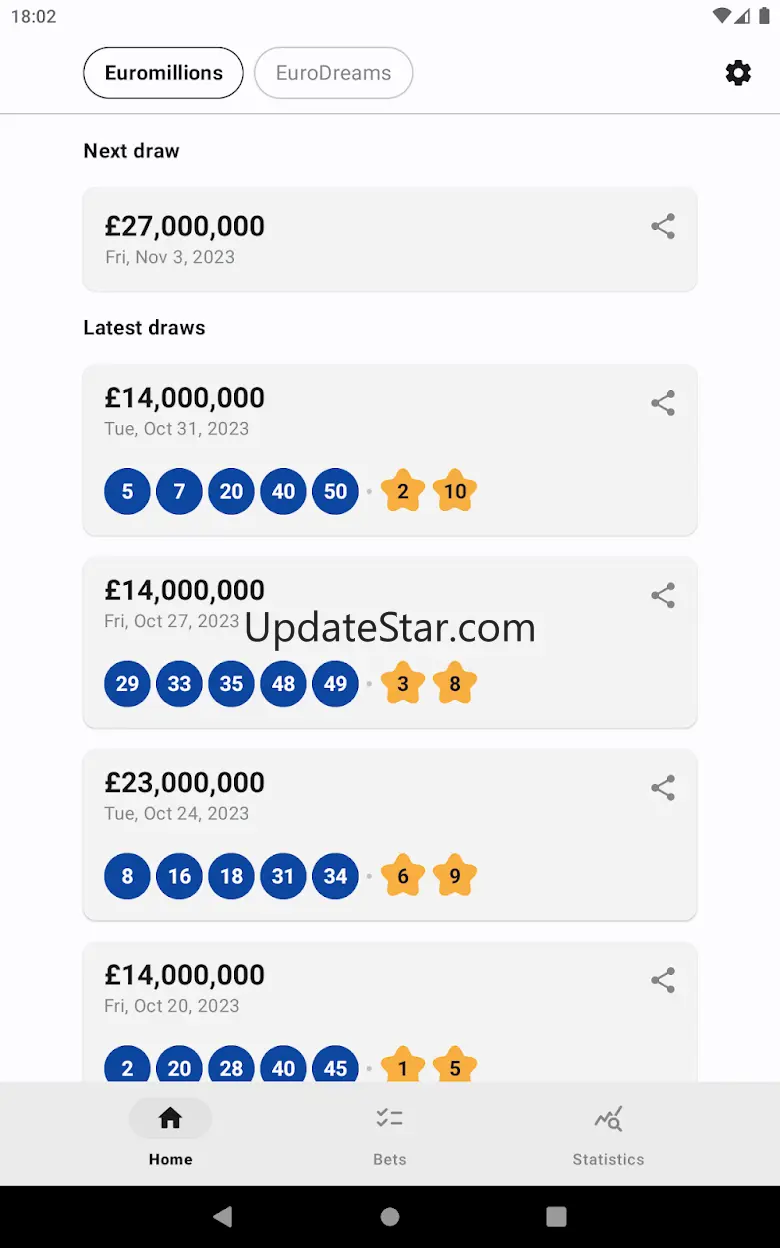 EuroResults Millions Dreams 2.7.6