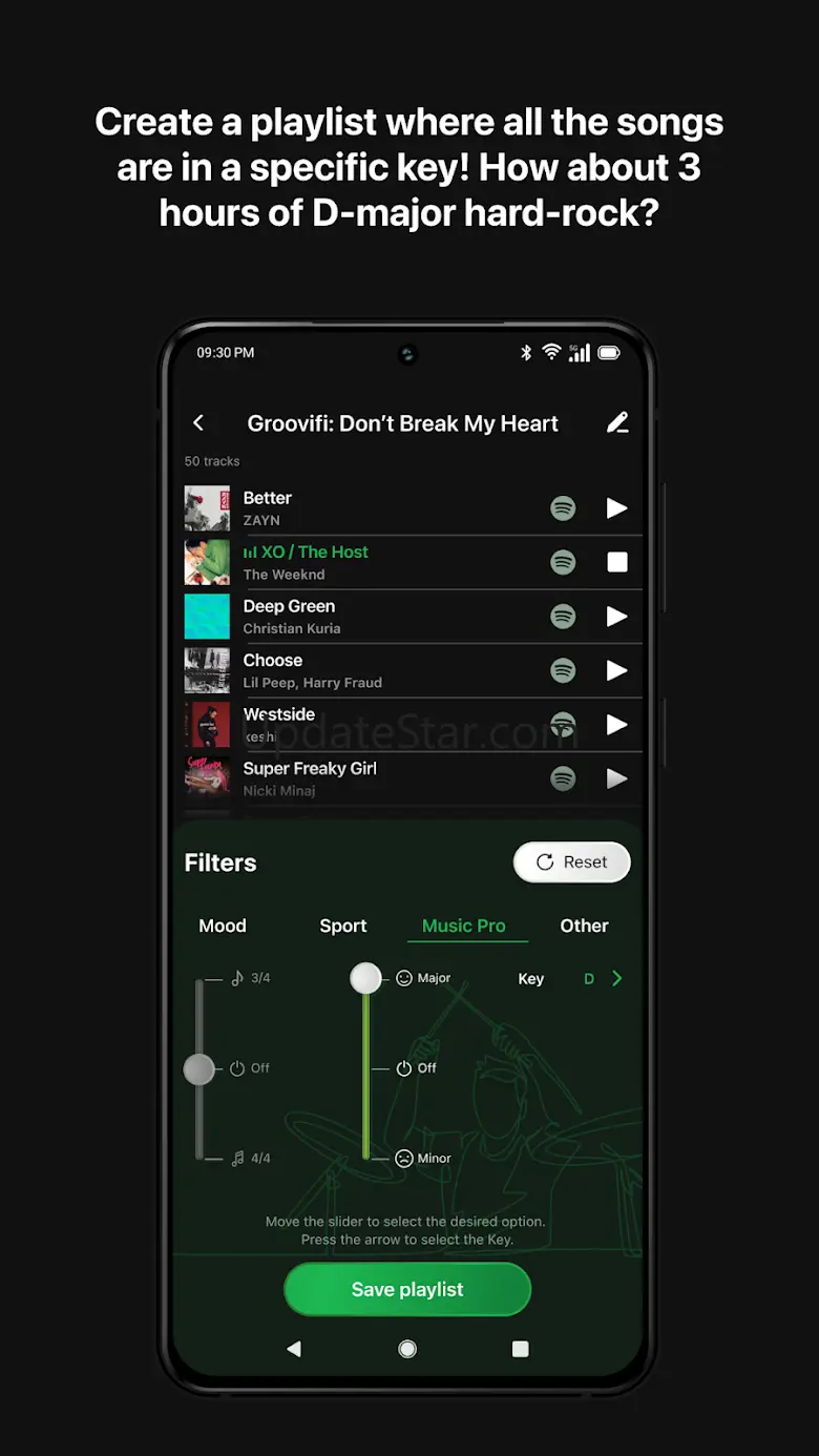 Groovifi - Playlist Generator 3.3