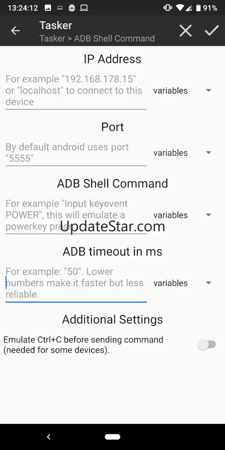 ADB Shell [Tasker Plugin] 6.3b