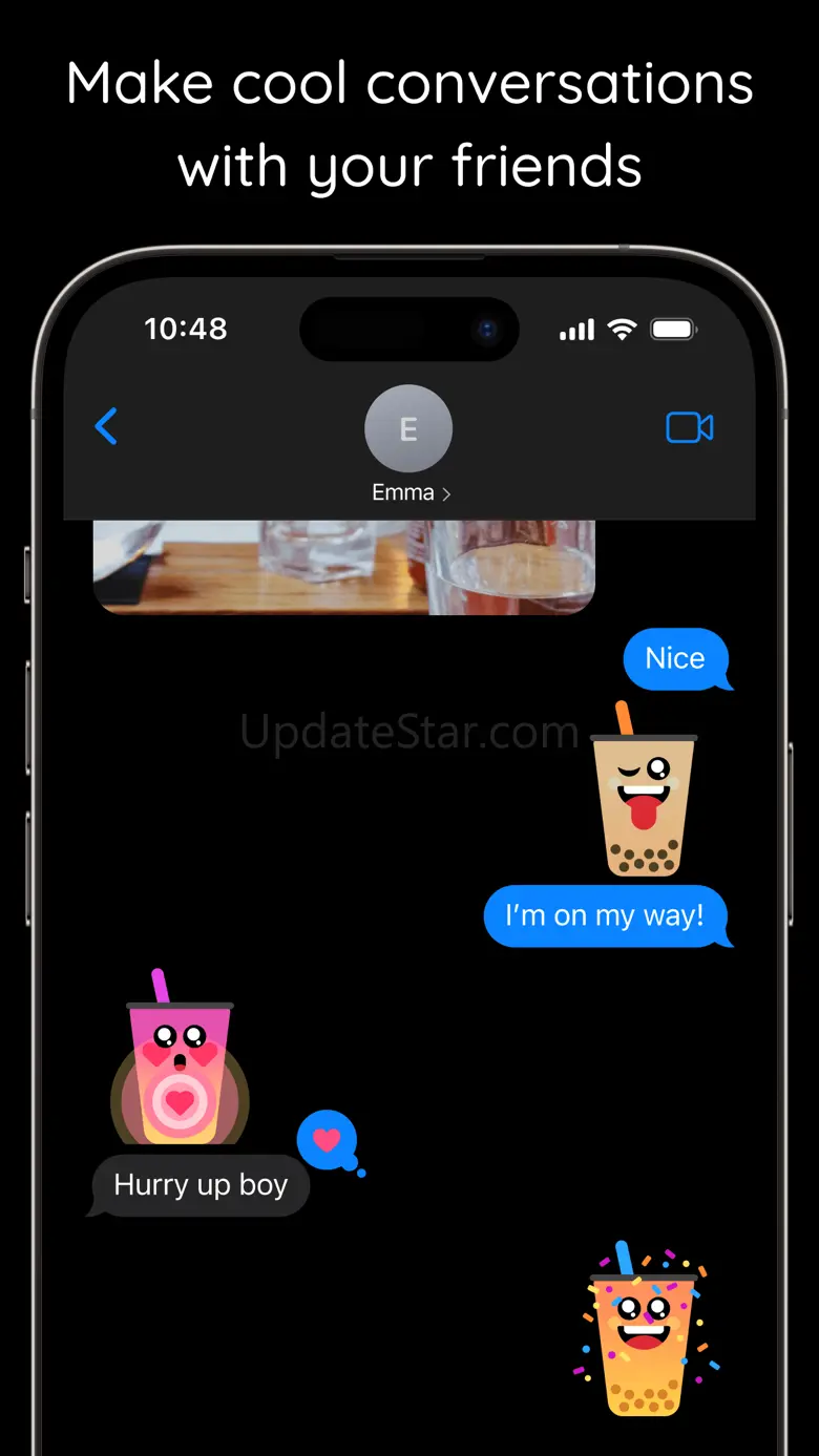 Boba Yeah stickers 4.7