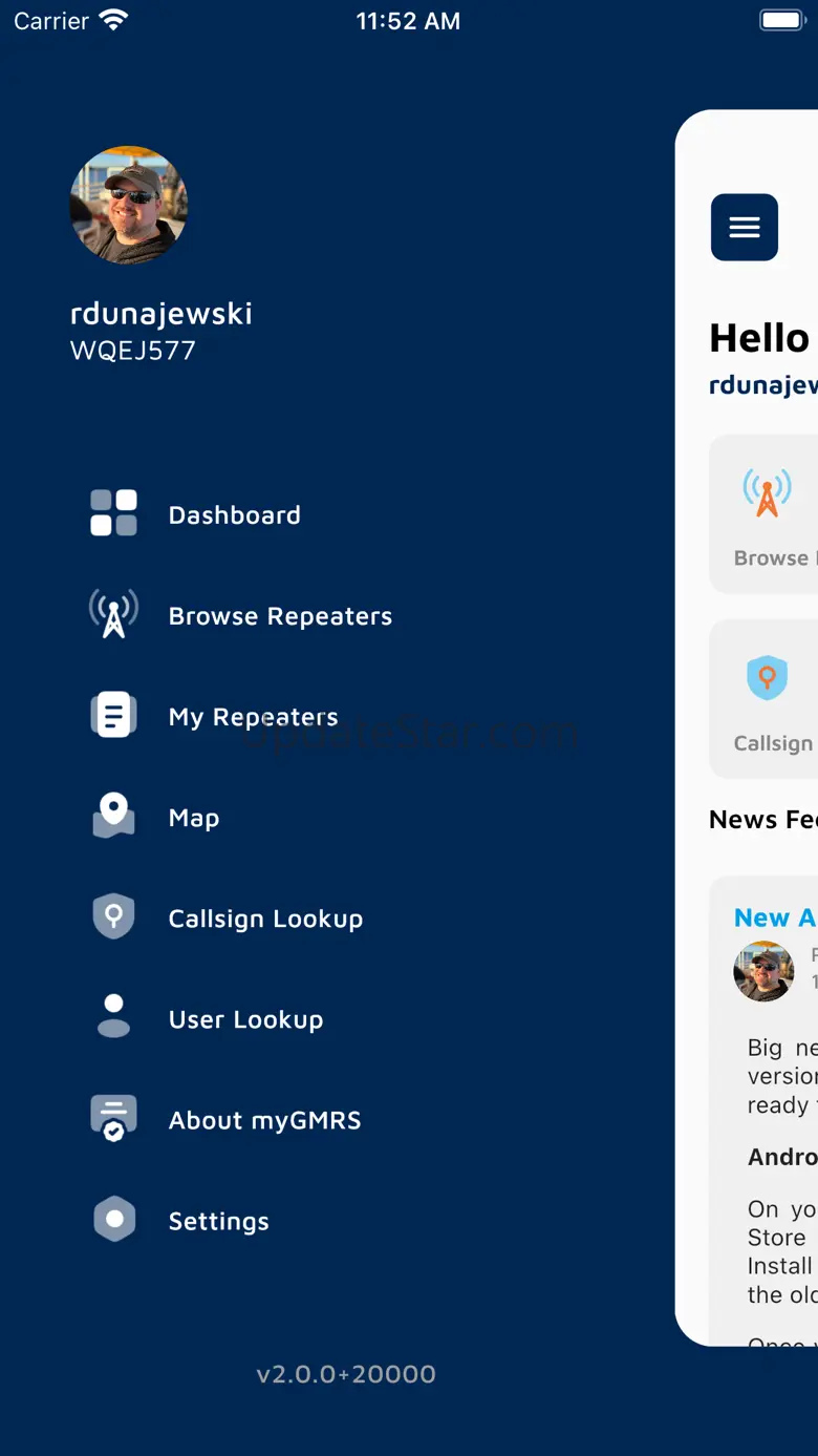 myGMRS 2.0.1