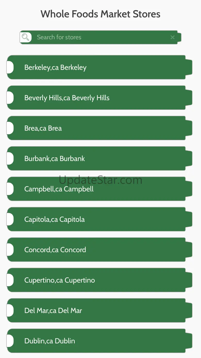 App for Whole Foods Market 1.0