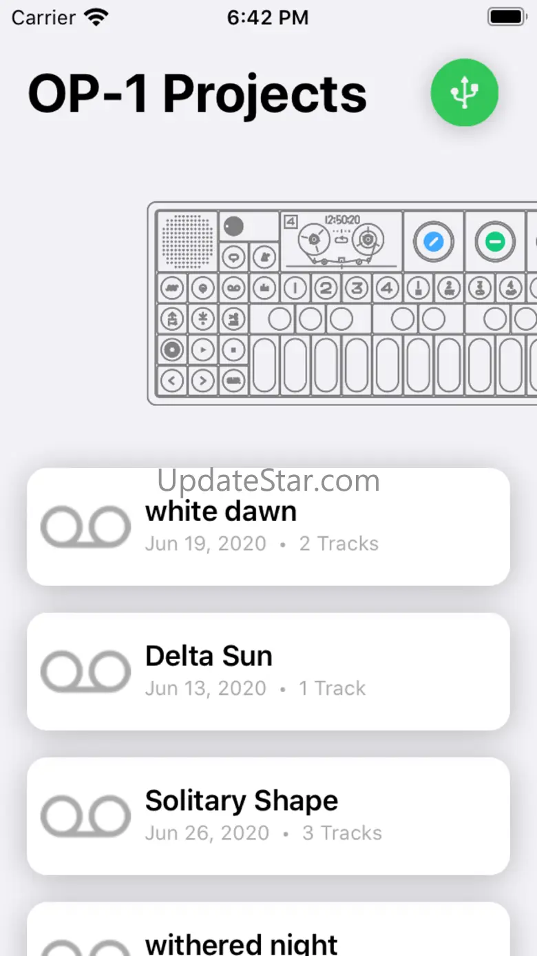 Manager for OP1 1.2.2