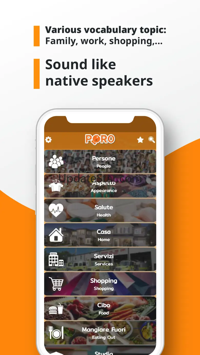 PORO - Italian Vocabulary 4.0.1