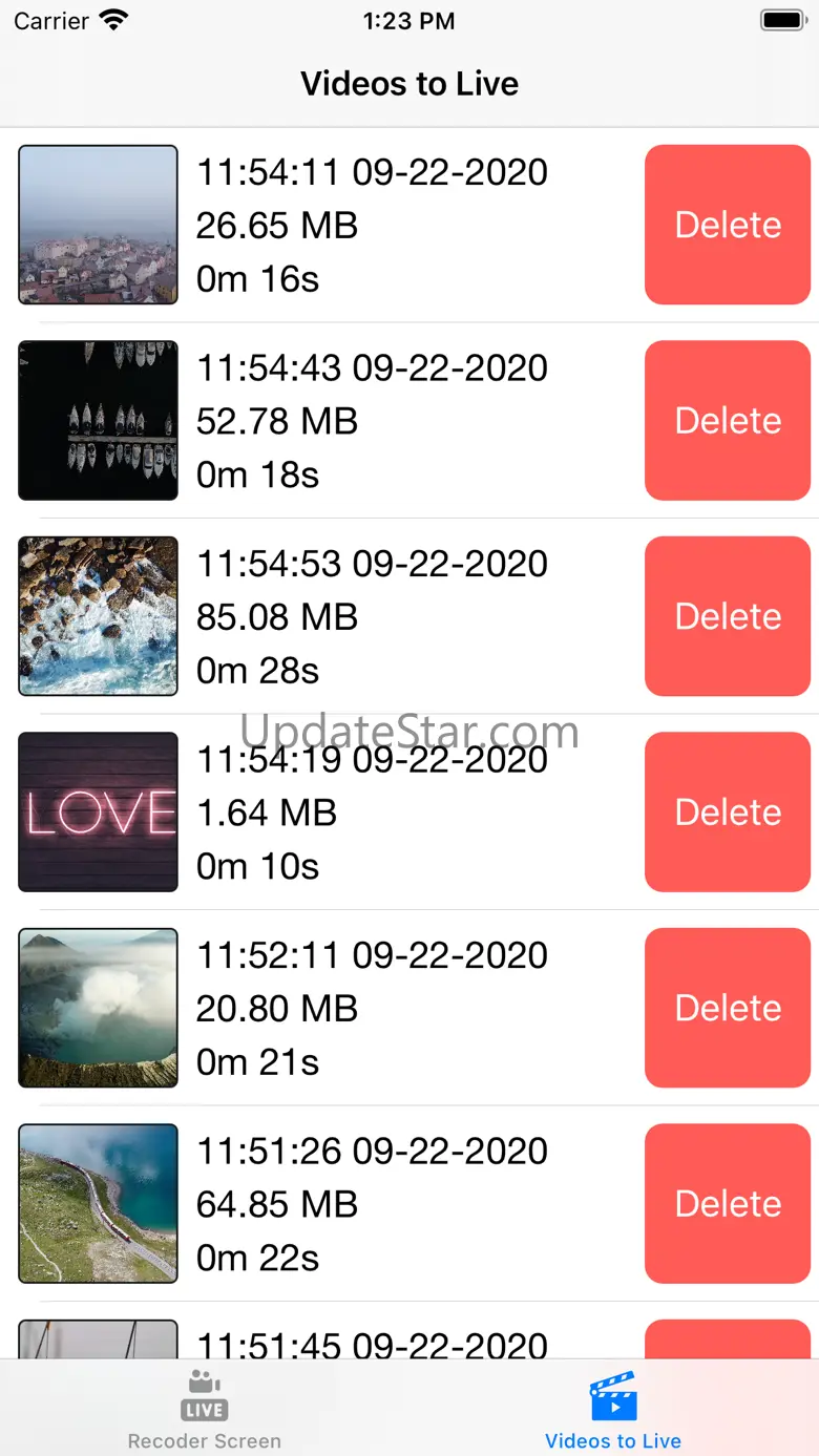 Screen Recoder - Video to Live 1.1