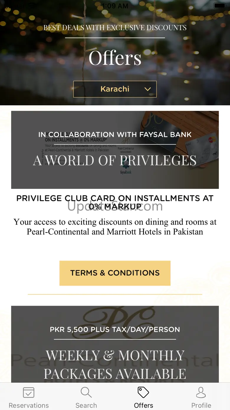 Pearl Continental Hotels 5.2.9