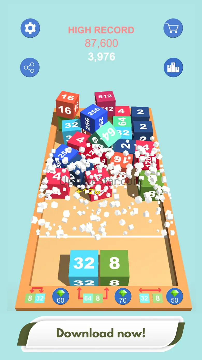 Cube Mate 2048 - Merge Puzzle 2.0