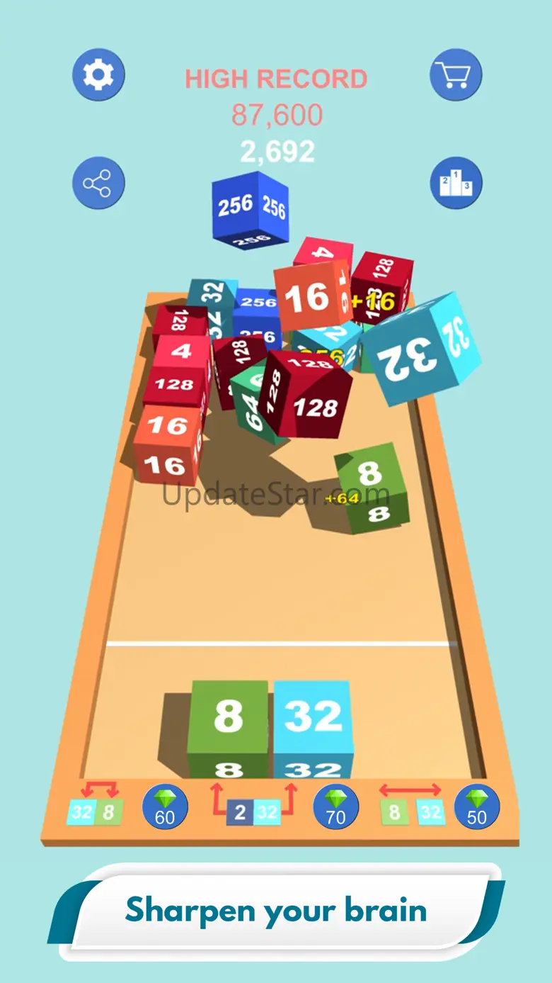 Cube Mate 2048 - Merge Puzzle 2.0