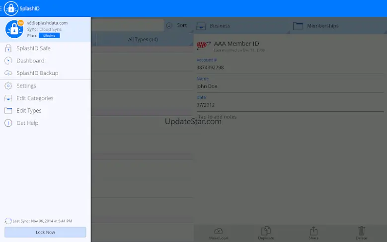 SplashID Safe Password Manager 8.4.3