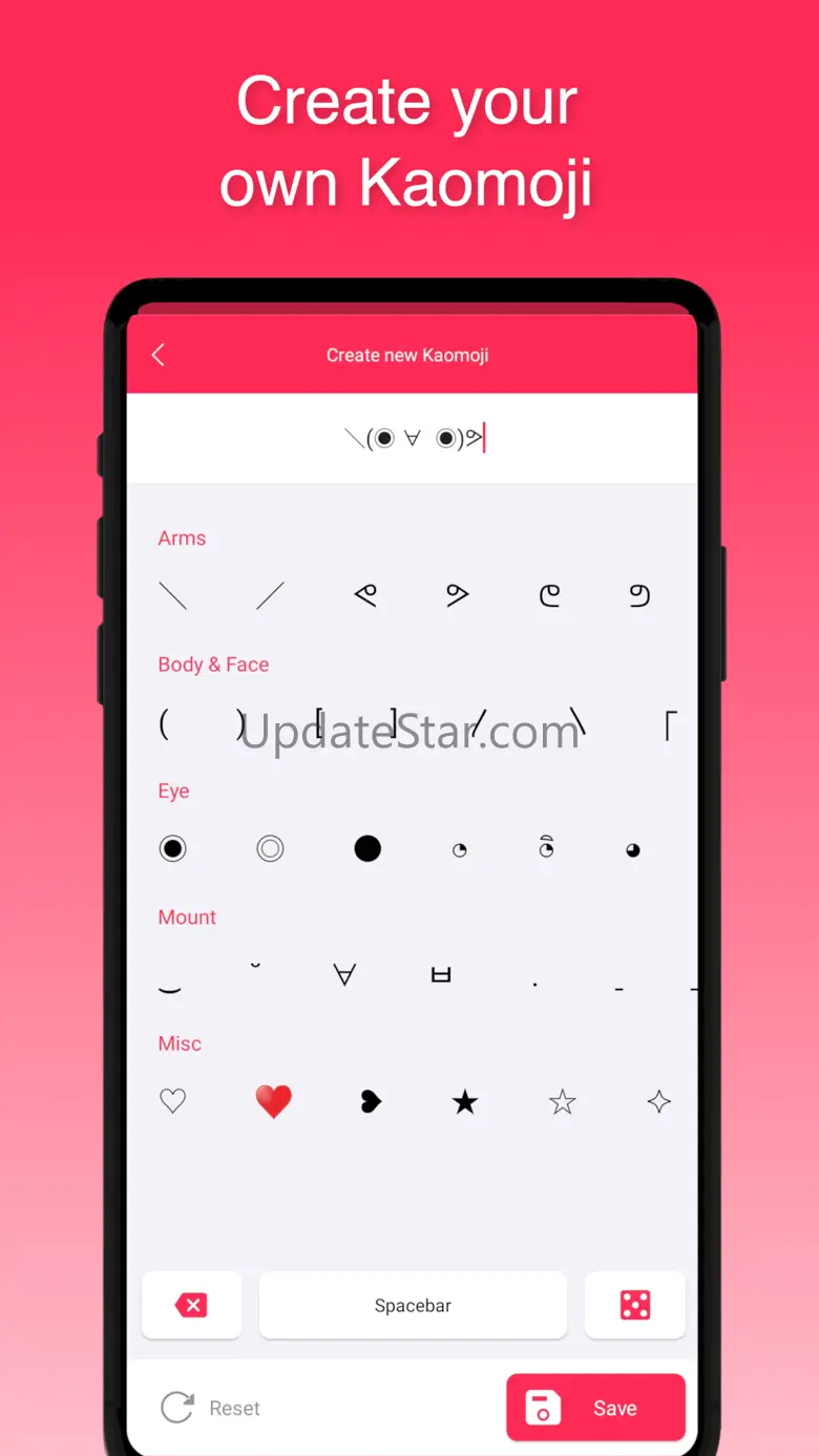 Kaomoji Emoticon 2.5
