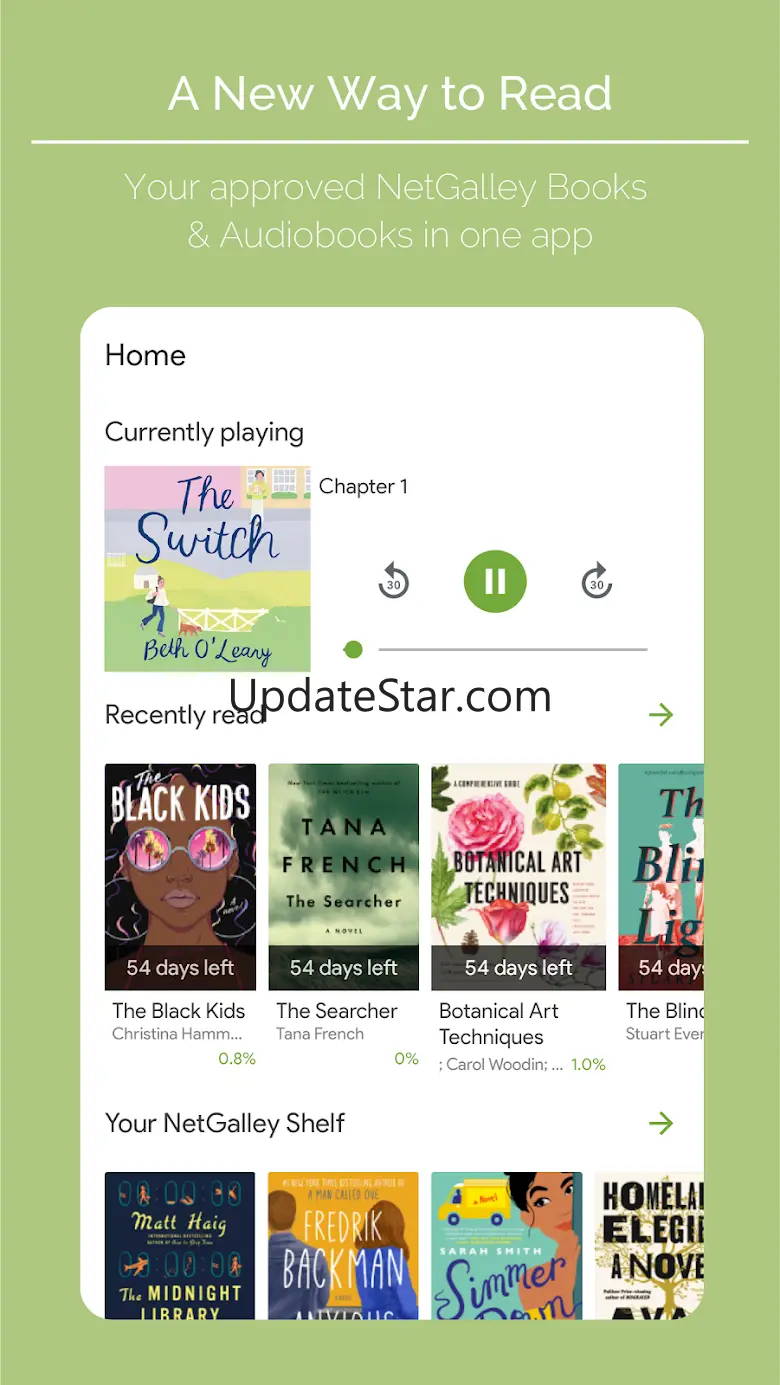 NetGalley Shelf 1.4.0