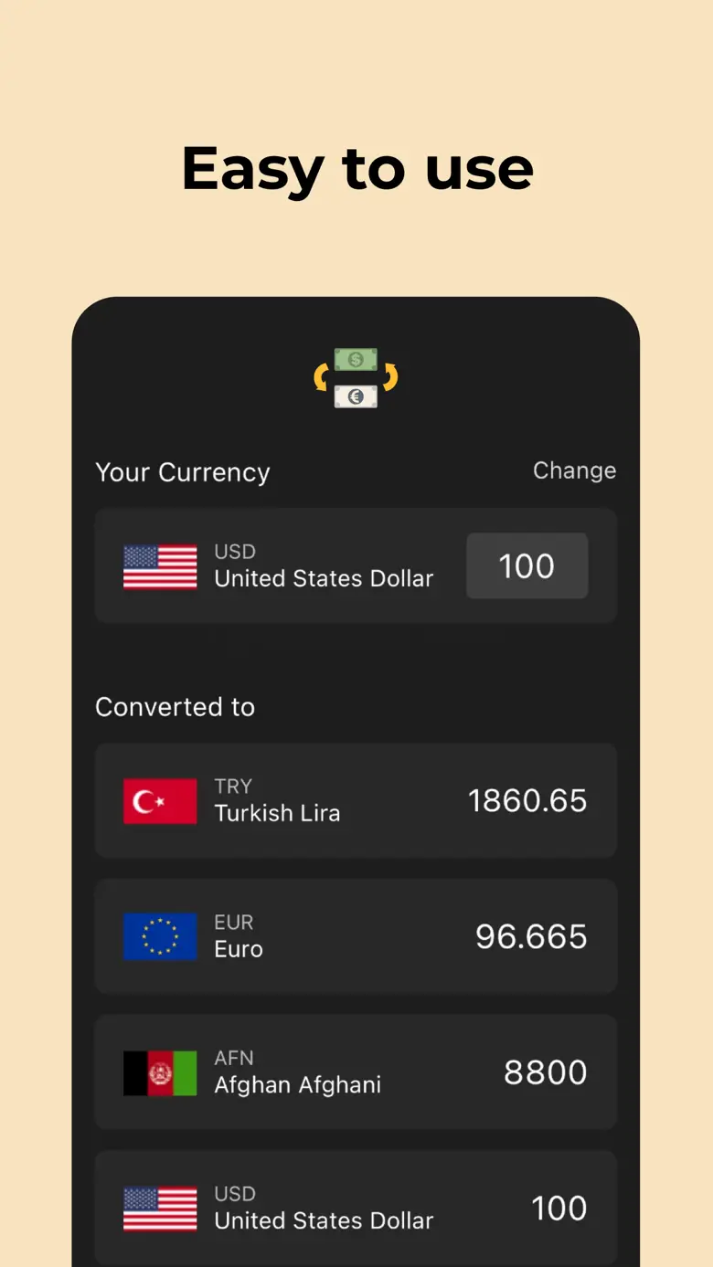 Easy Currency & Rate Converter 1.0.5