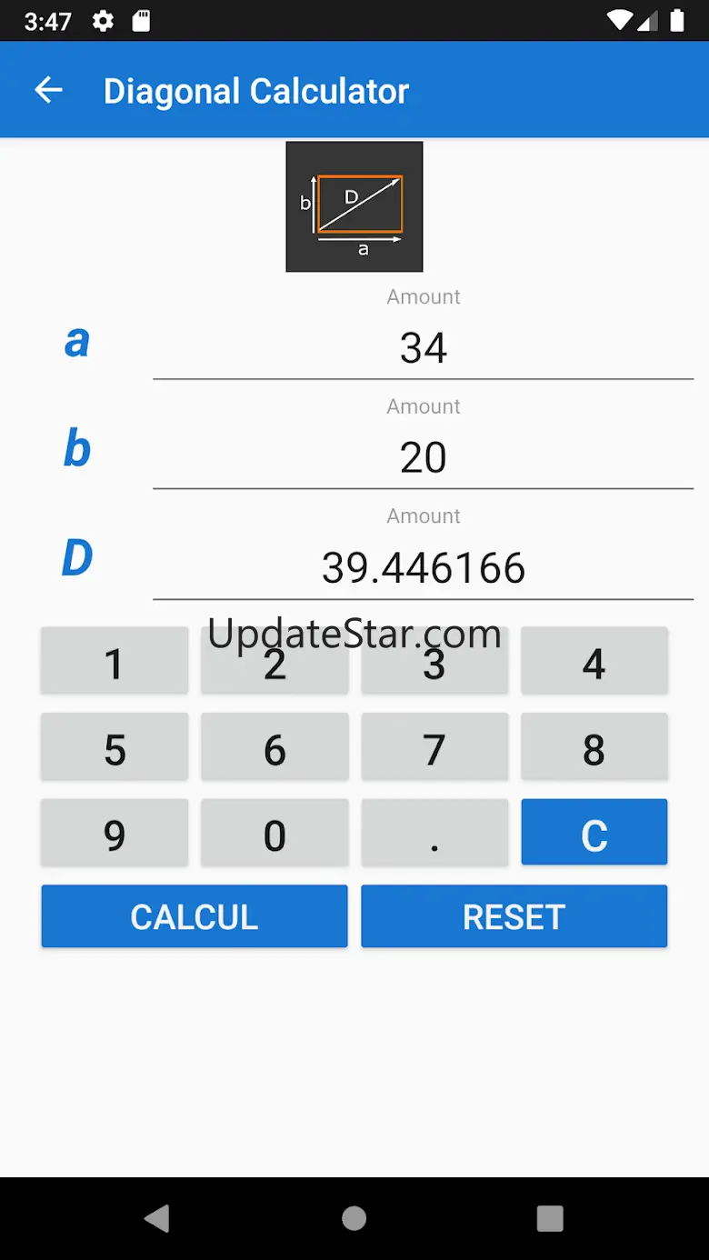 Pythagorean Theorem Calculator 24.1