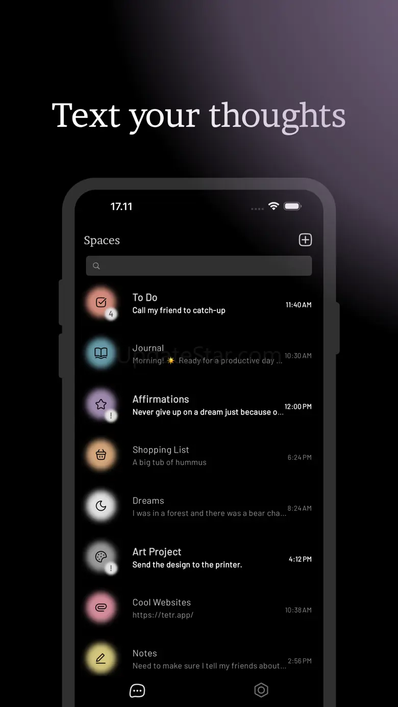 tetr - Text Yourself Notes 1.7.1