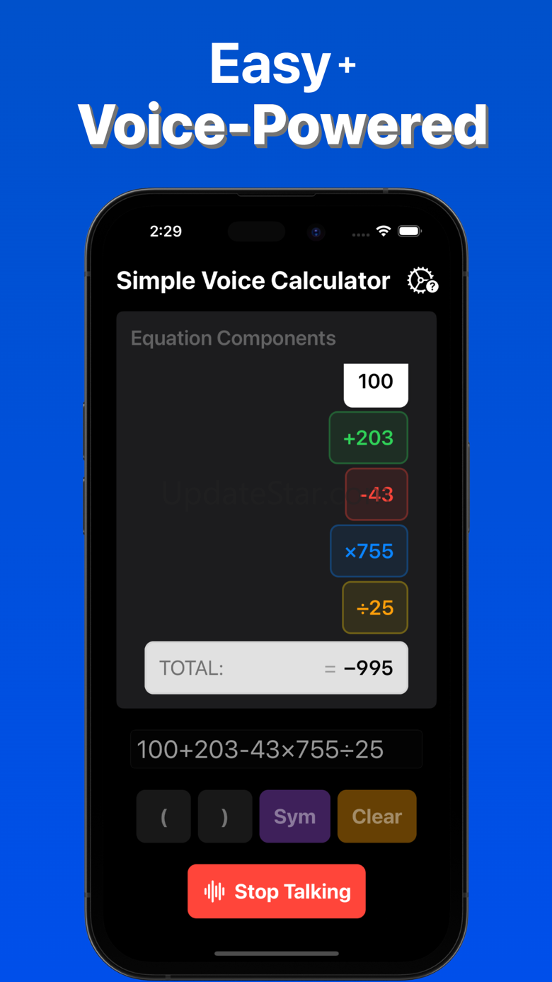 Simple Voice Calculator 2.1.0
