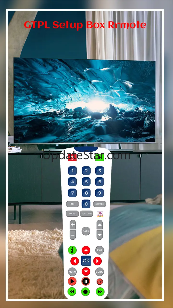GTPL Set Top Box Remote 16.0