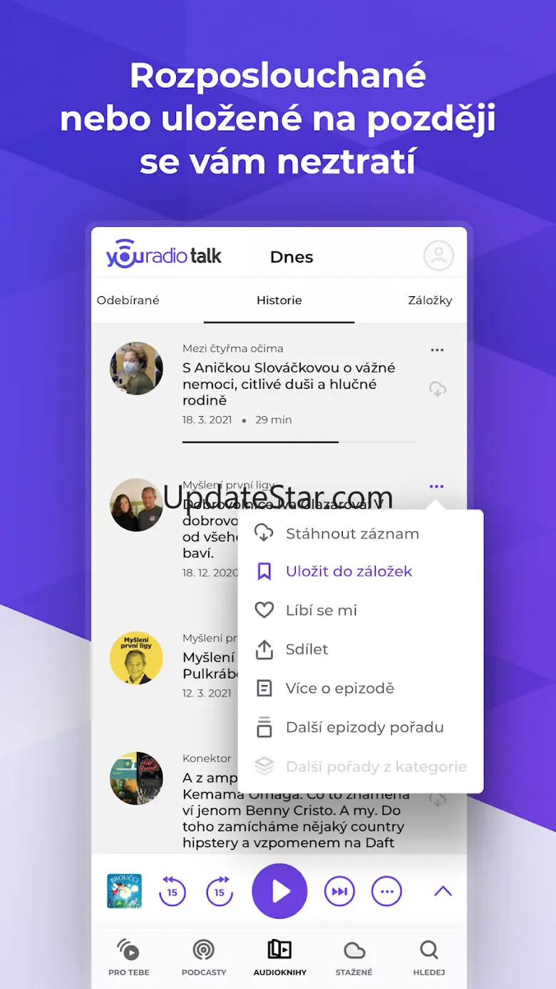 Youradio Talk: podcasty 3.4.6