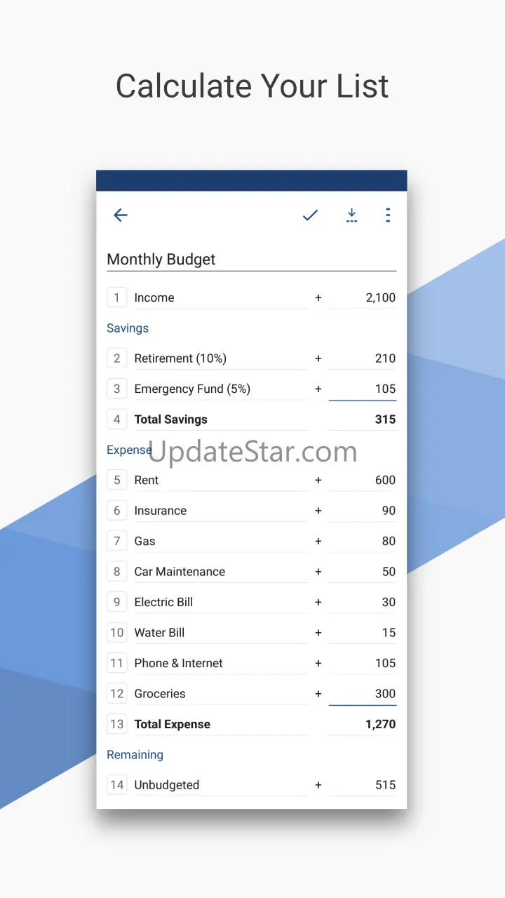 CalcList - Calculate Your List 2.7.2