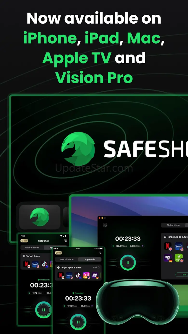SafeShell VPN - Stream Freedom 2.5.0