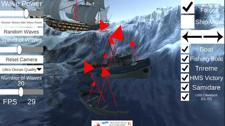 Ocean Waves Simulation 0.241