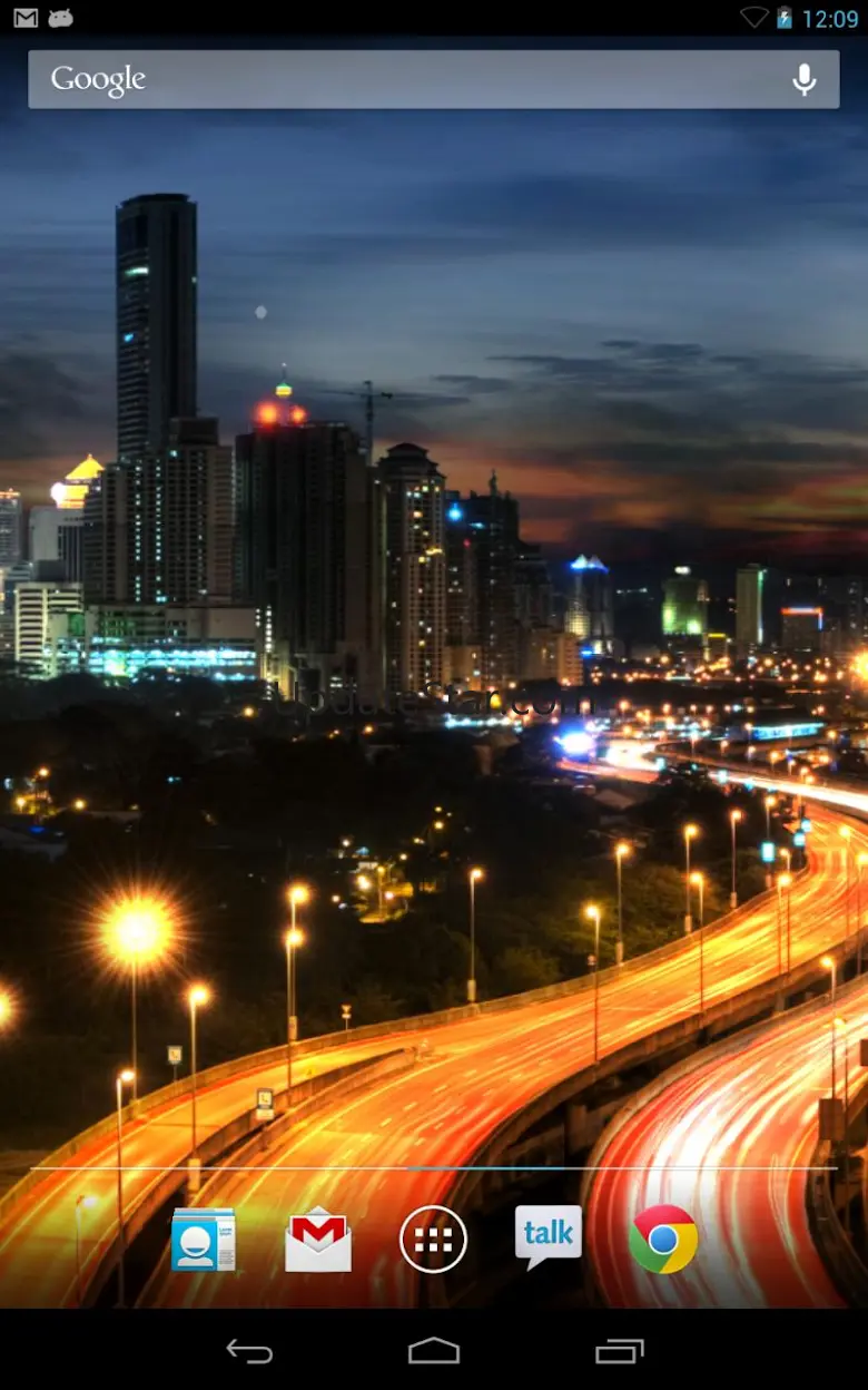 City at Night Live Wallpaper 1.2