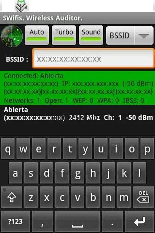SWifis. Wireless WiFi Scanner. 1.1