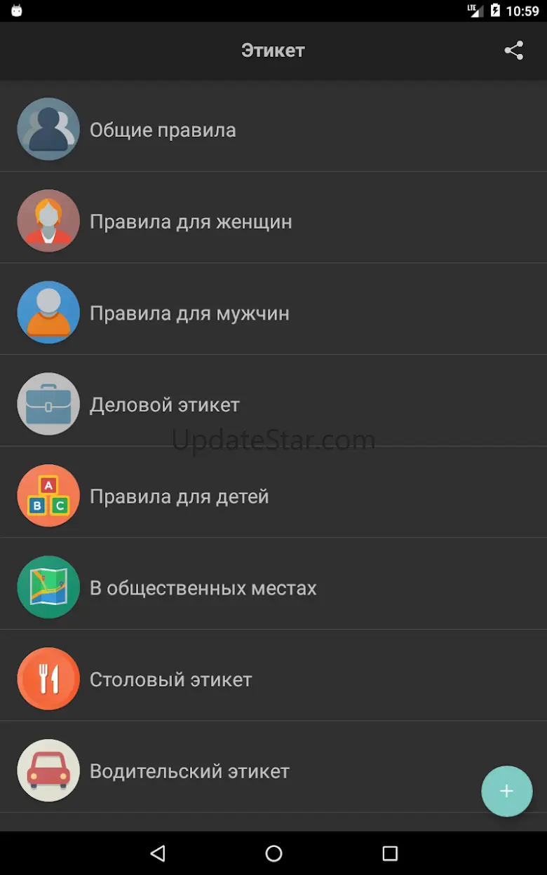 Современные правила этикета